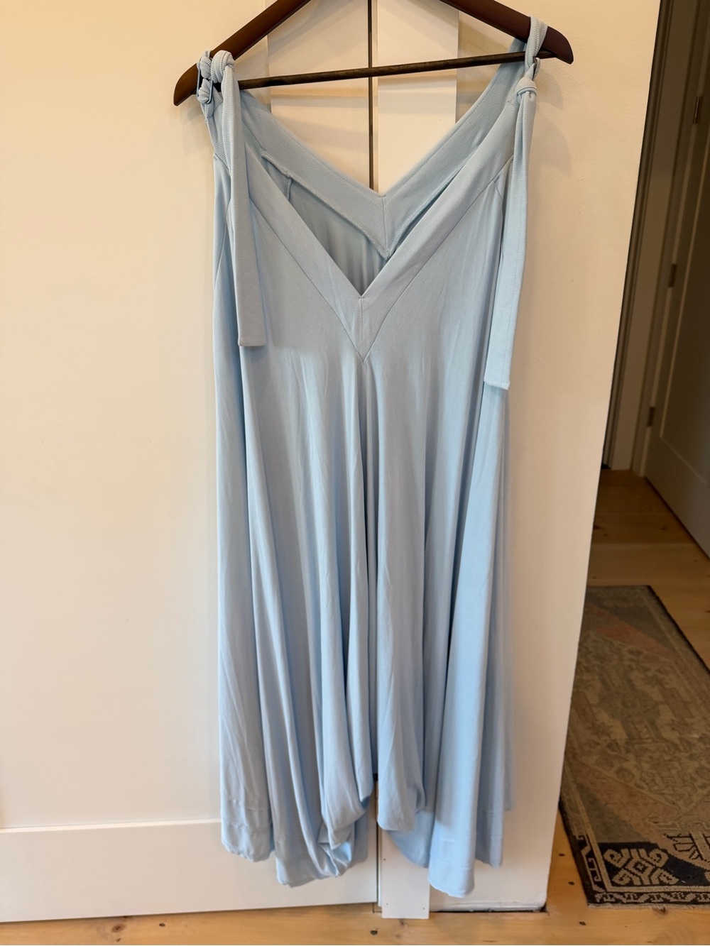 FP Movement by Free People Light Blue Flowing Maxi Jumpsuit - Picture 3 of 5
